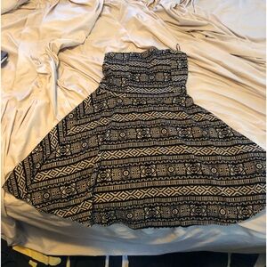 Strapless dress barely worn